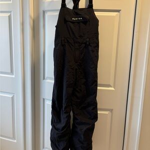 Burton Youth Black Snow Bib Overalls